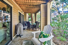 Luxe Tropical Resort Escape - Walk to the Beach!, Seabrook Island